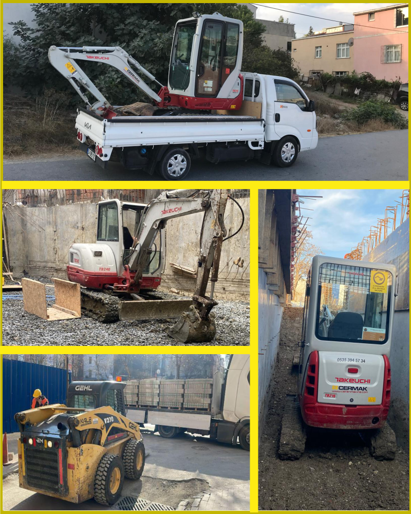 Kiralık Mini İş Makinaları